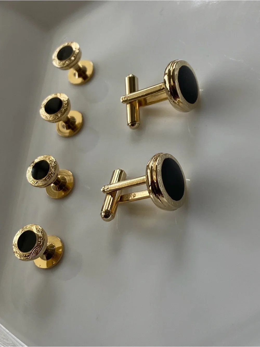 J j Weston elegant gold